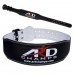 ARD Weight Lifting Belts, Split Leather 4" Black